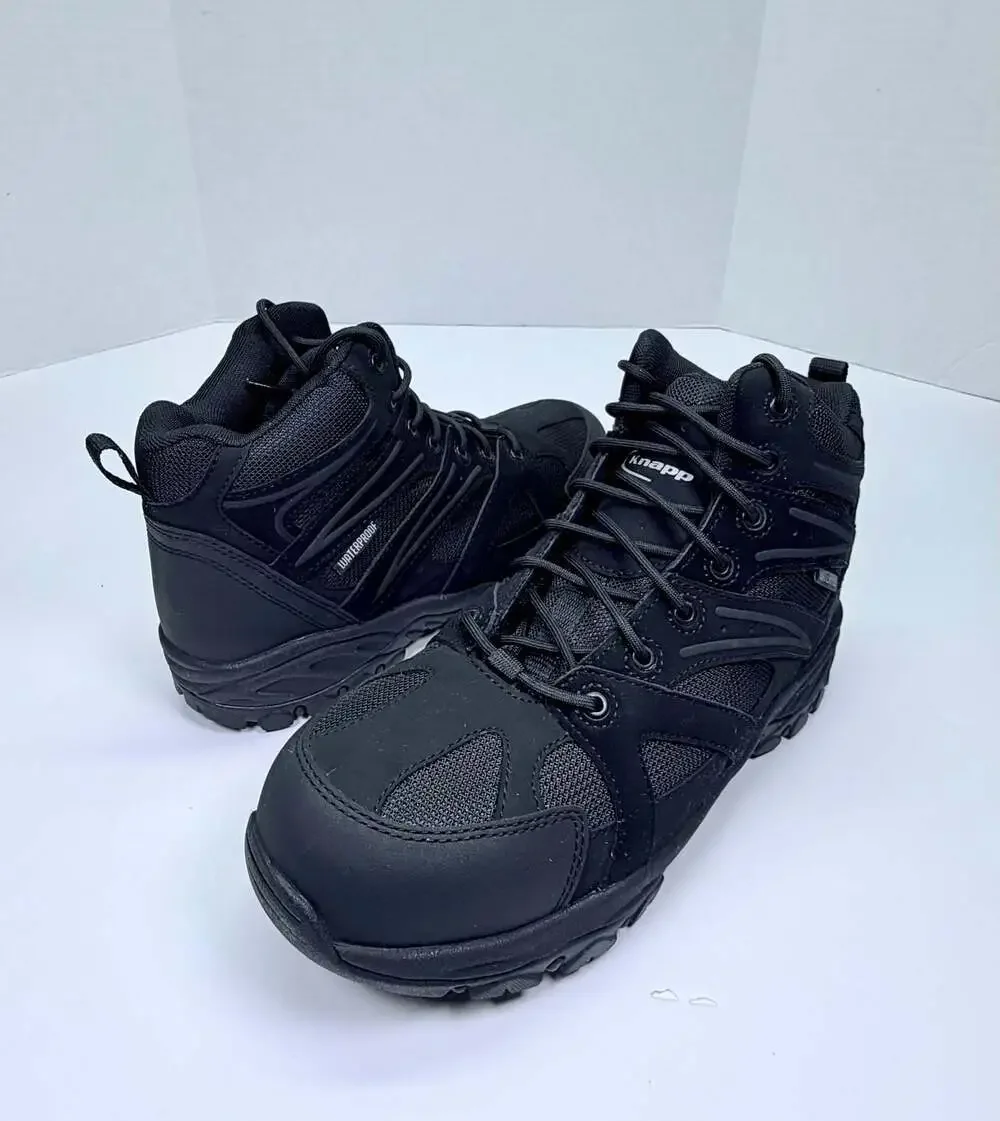 Knapp Ground Patrol Men's K5400 Trail Hiker Comp Toe Work Boots Size 8.5 W